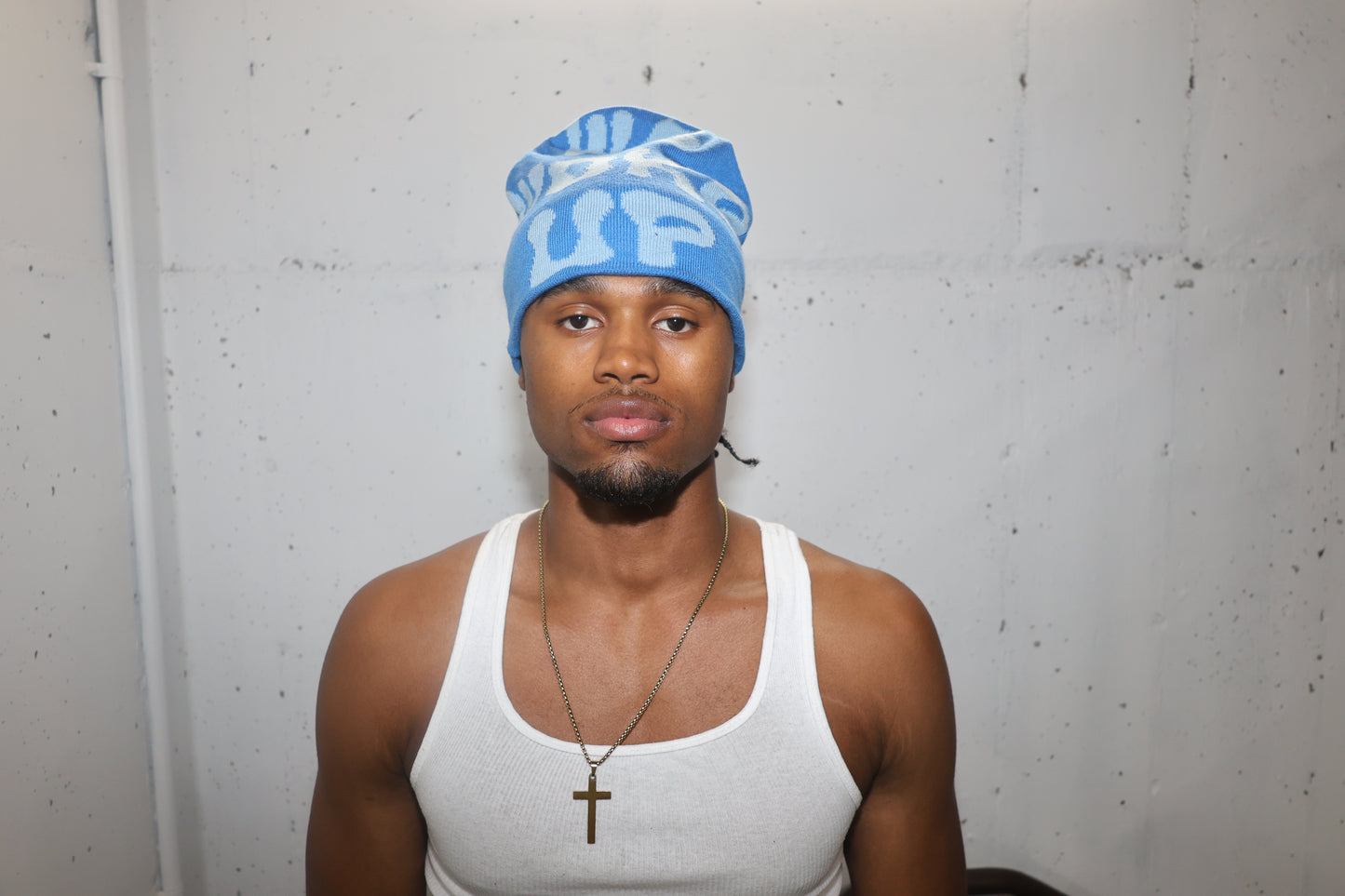 REGULAR WEWOKEUP BEANIE (BLUE)