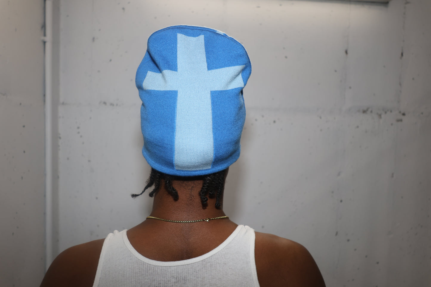 REGULAR WEWOKEUP BEANIE (BLUE)
