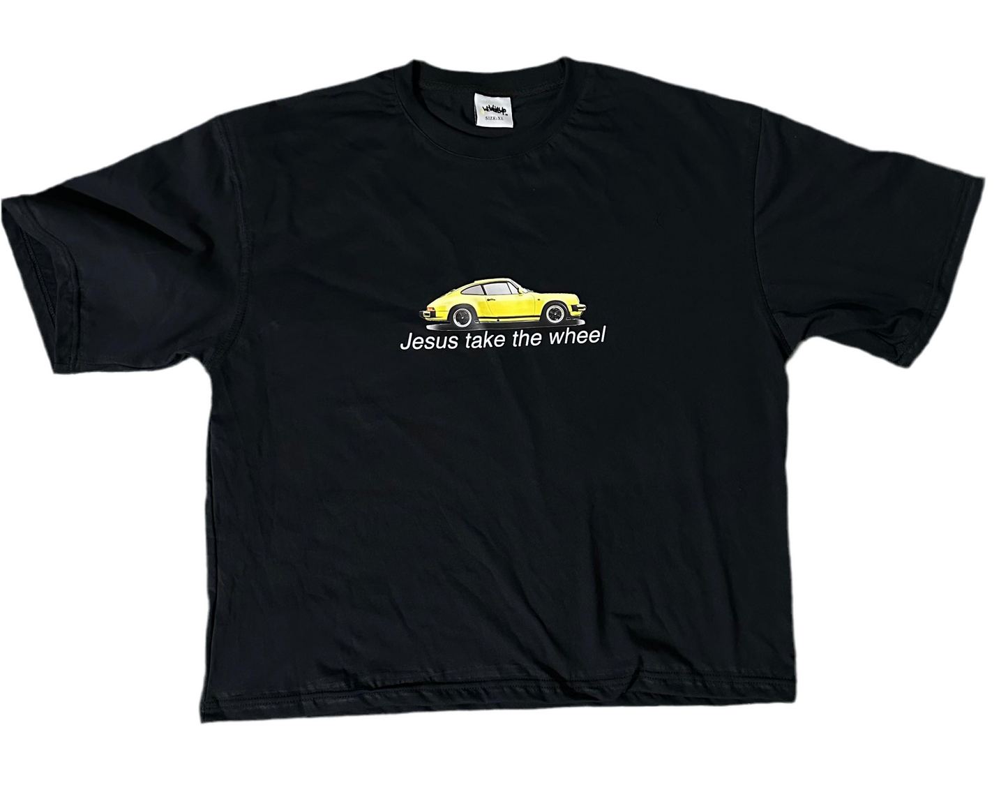Jesus Take The Wheel (BLACK T-Shirt)