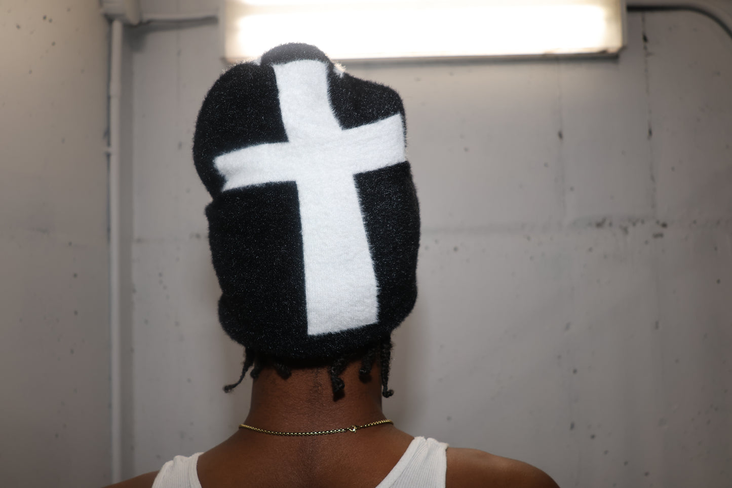 MOHAIR WEWOKEUP BEANIE (BLACK)