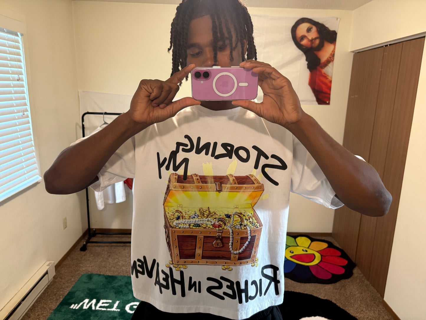 Riches In Heaven ( WHITE T-Shirt)