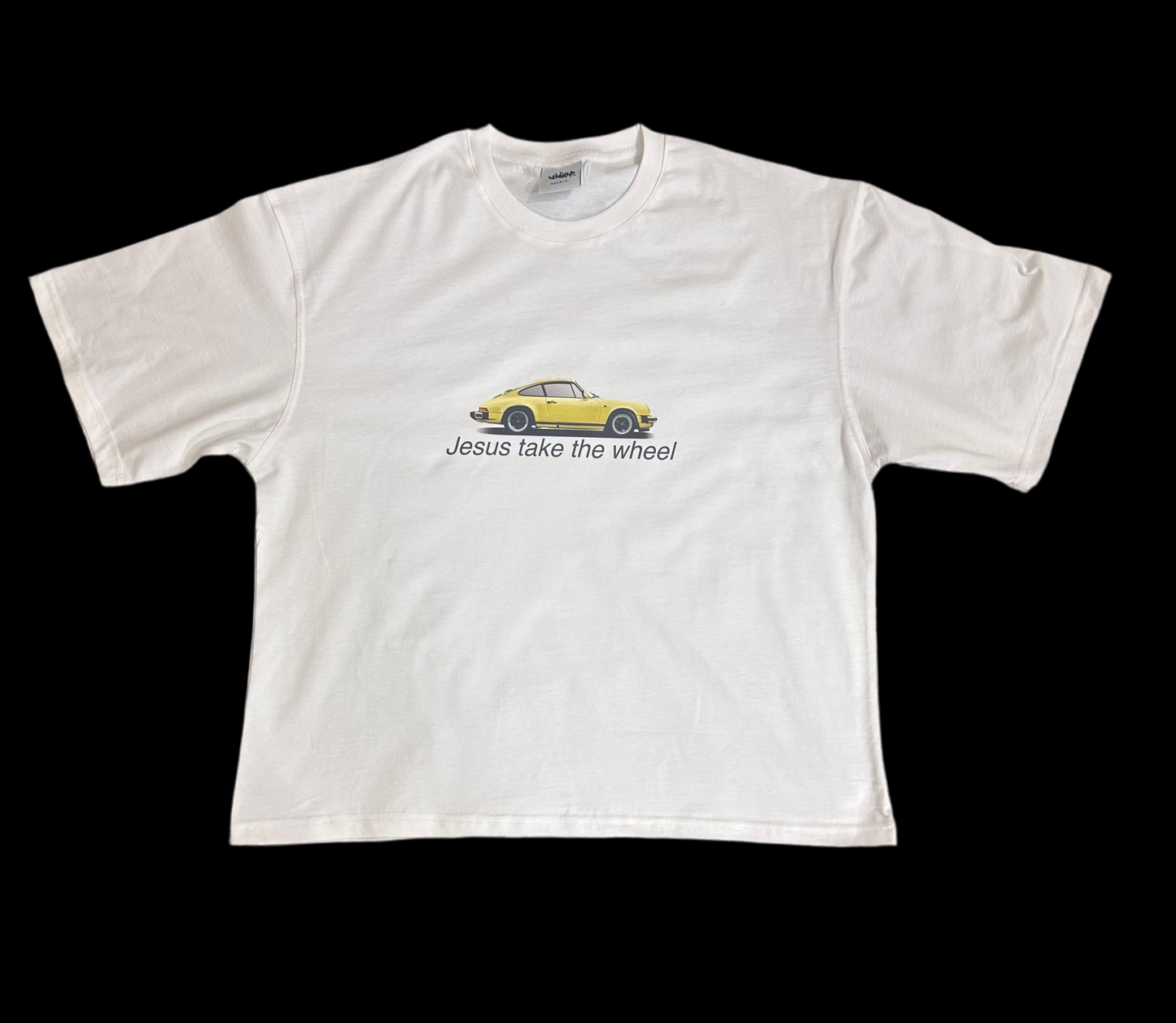 Jesus Take The Wheel (WHITE T-Shirt)