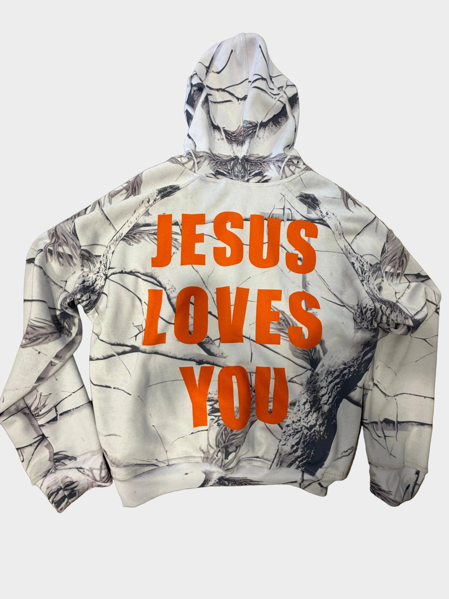 WHITE CAMO COLLECTION HOODIE