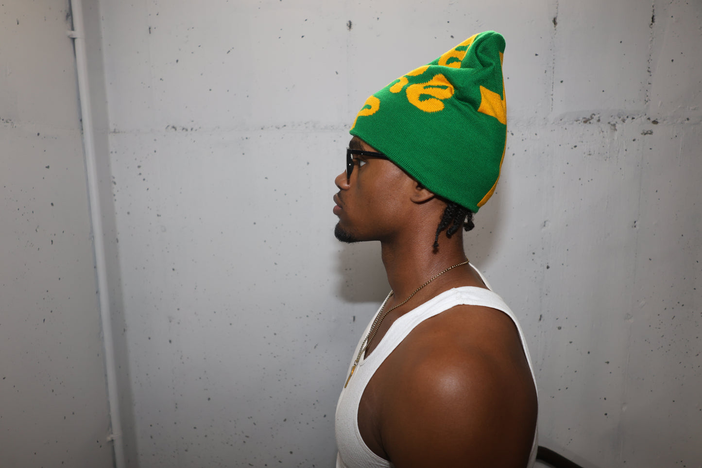 REGULAR WEWOKEUP BEANIE (GREEN)