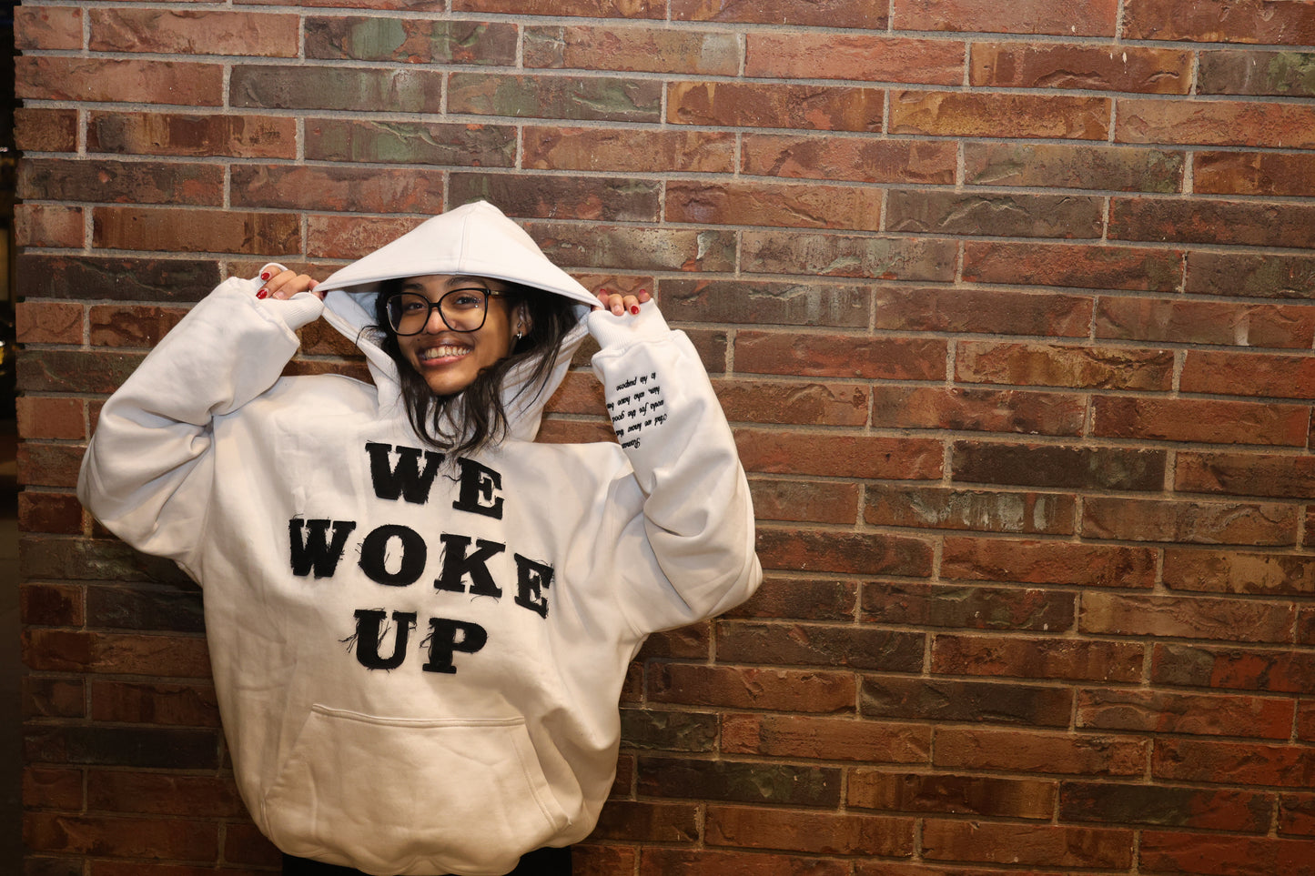 WeWokeUp Sweatshirt (White)