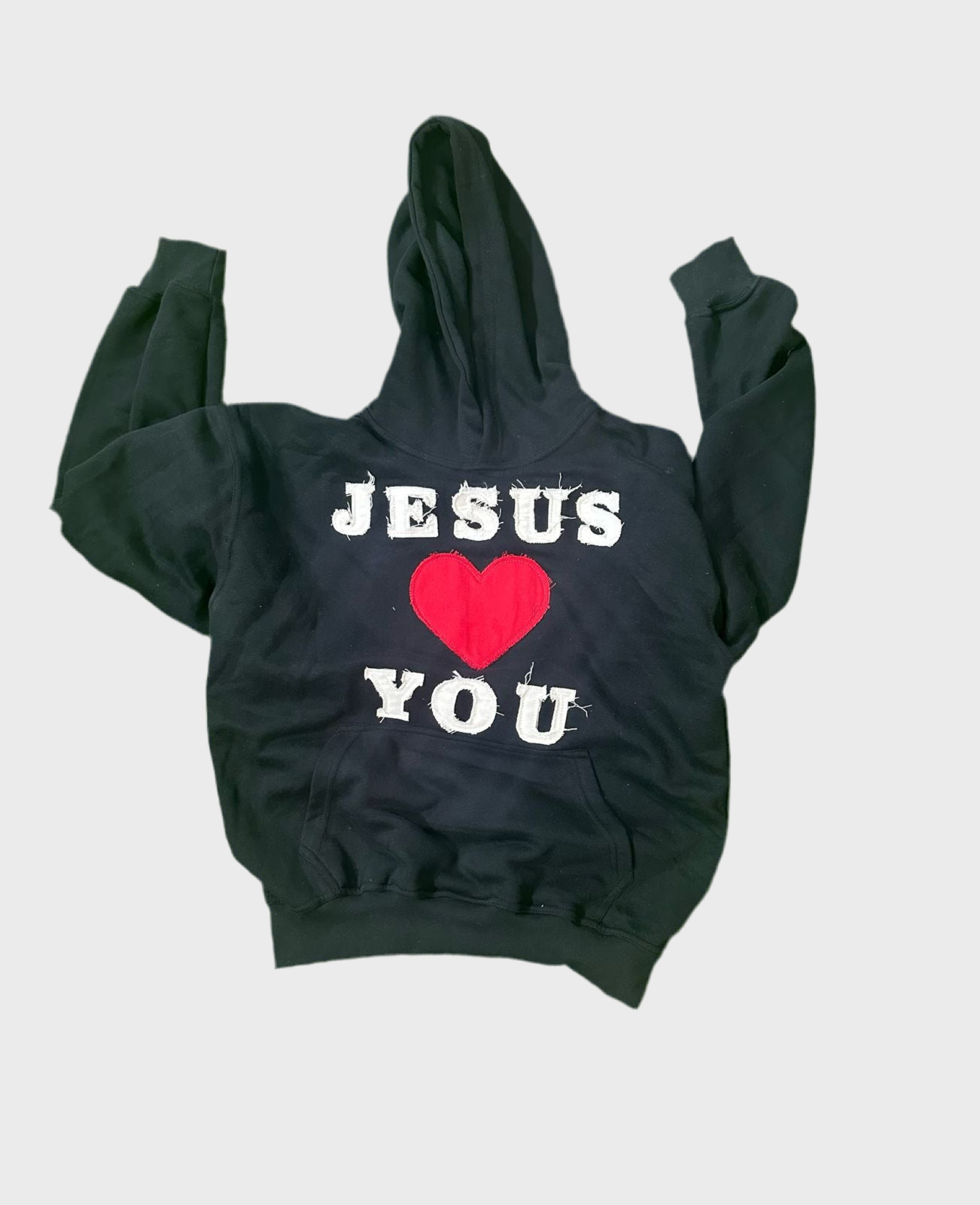 JESUS ❤️ YOU (BLACK HOODIE)