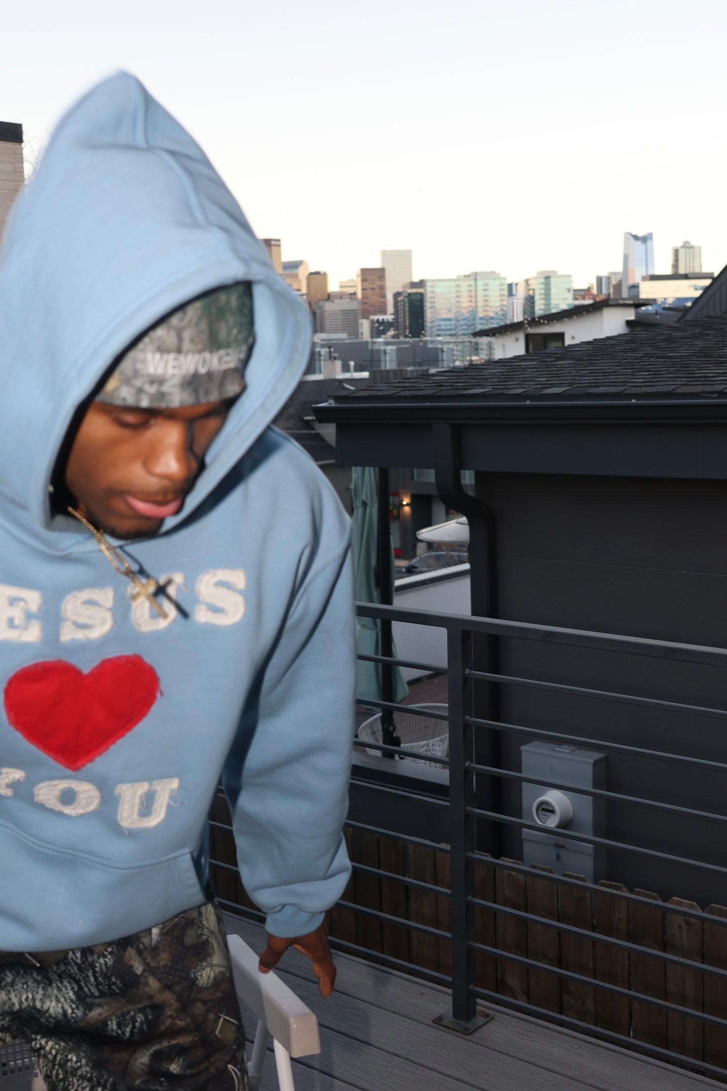 JESUS ❤️ YOU (SKY BLUE HOODIE)