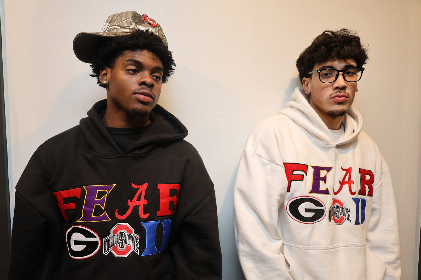 FEAR GOD UNIVERSITY HOODIE (BLACK)