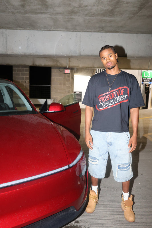 Property Of Jesus Christ (BLACK T-Shirt)